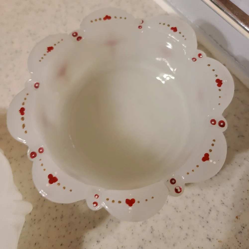 Two Retro Glass Ashtrays for sale
